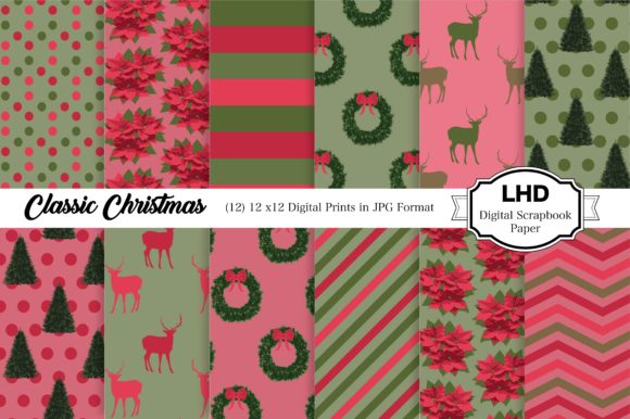 Download Digital Paper Christmas Digital Prints - Print Collection