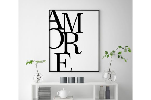Download Amore / Love Printable Poster - Print Collection