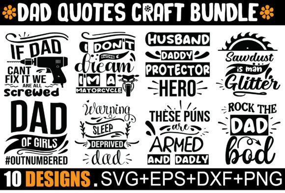 Download Dad Quotes Craft Bundle - Craft bundle Collection