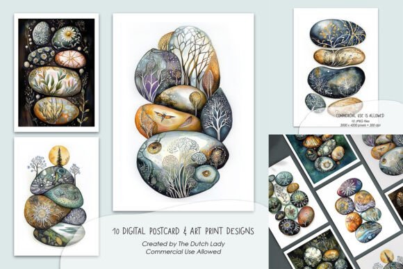 Download Pebble Art Postcards &amp; Art Prints - Print Collection