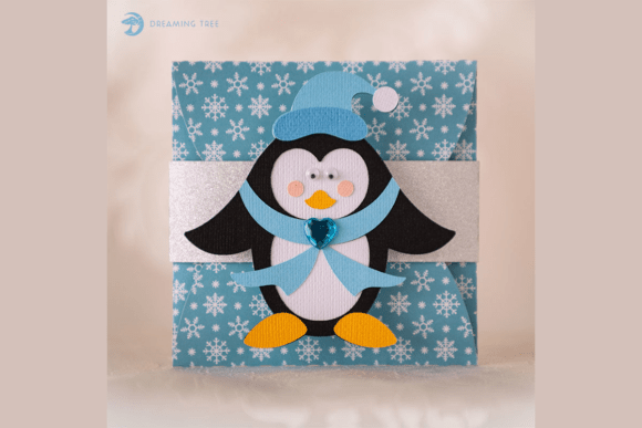 Download Penguin Gift Card Holder - Premium Resources