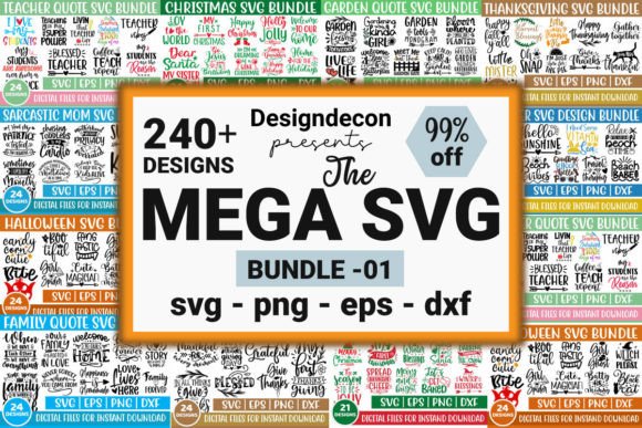 Download The Mega Craft Bundle Vol.1 - Craft bundle Collection