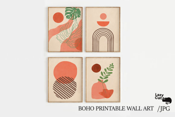 Download BOHO PRINTABLE WALL ART - Print Collection