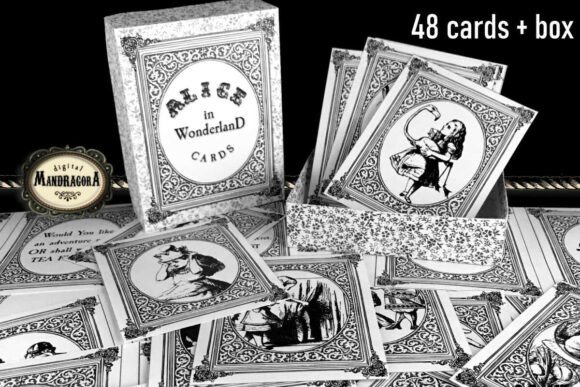 Download Alice Wonderland Ink Saver Cards - Card Collection