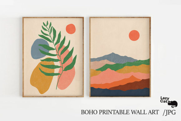 Download BOHO PRINTABLE WALL ART - Print Collection