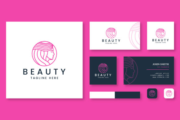 Download Minimalist Beauty Logo and Business Card - Card Collection