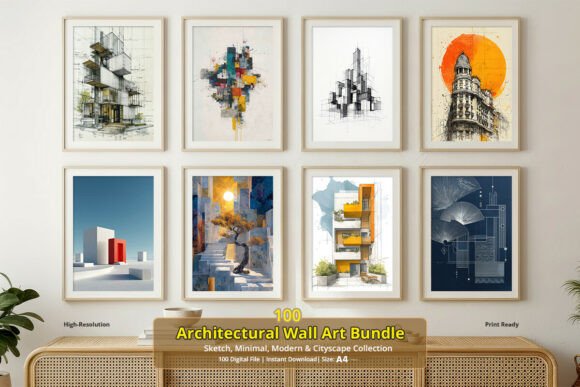 Download 100 Architecture Wall Art Prints, Poster - Print Collection