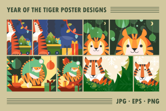 Download Year of the Tiger Poster Designs. - Poster designs Collection