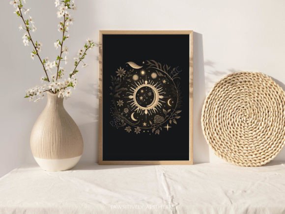 Download Celestial Boho Printable Wall Art - Print Collection