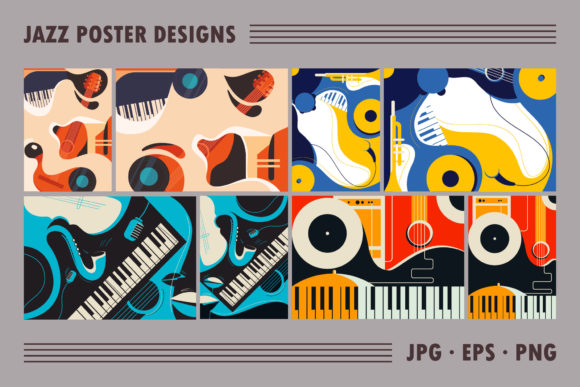 Download Collection of Jazz Poster Designs. - Poster designs Collection