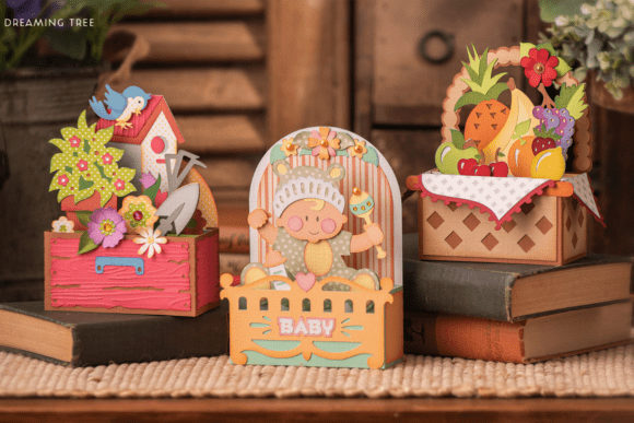 Download Bodacious Box Cards SVG Bundle - Card Collection