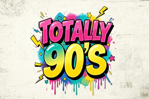 Download Totally 90s Retro PNG Clipart File - 90s Collection