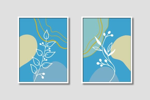 Download Blue Boho Printable Wall Art - Print Collection