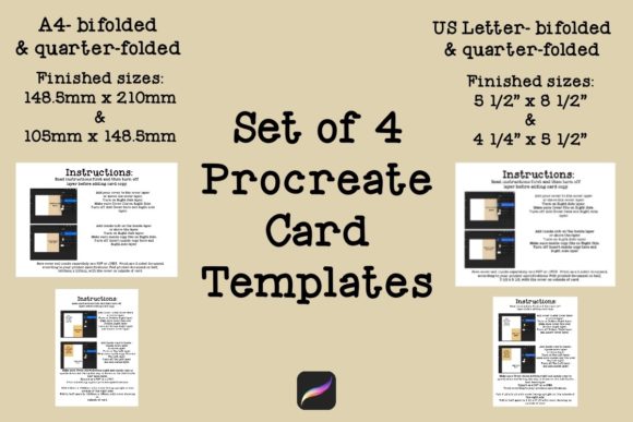Download Procreate Greeting Card Templates - Card Collection