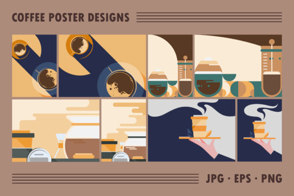 Download Collection of Coffee Poster Designs. - Poster designs Collection