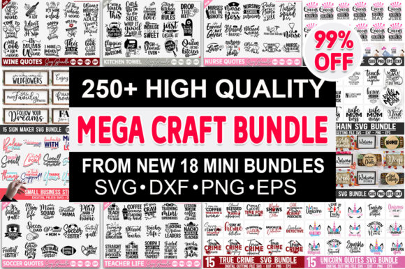 Download The Mega Craft Bundle - Craft bundle Collection