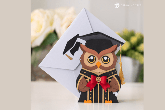 Download Owl Graduation Card SVG - Card Collection