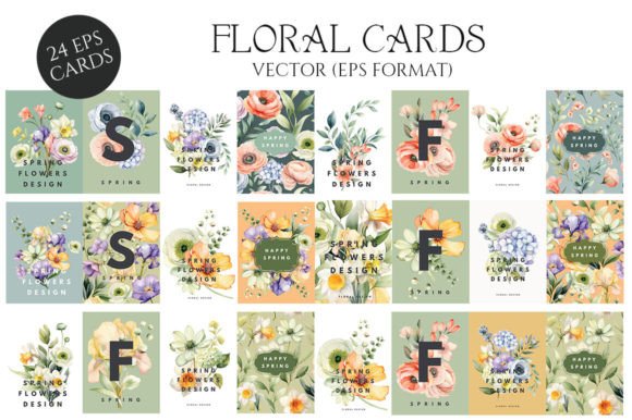 Download Floral Greeting Cards Templates - Card Collection