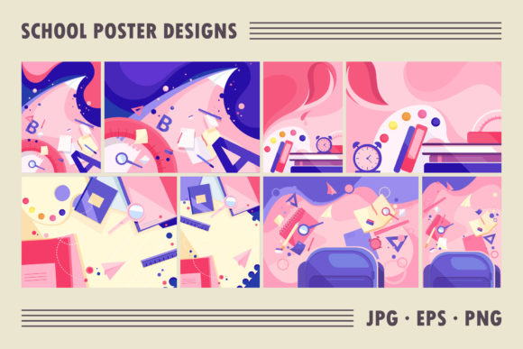 Download Collection of School Poster Designs. - Poster designs Collection