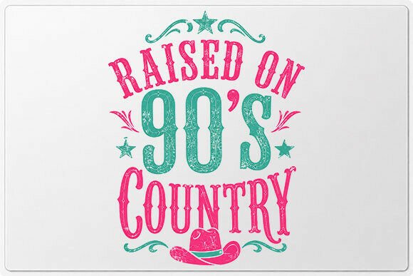 Download 90s Country Quote Typography PNG - 90s Collection