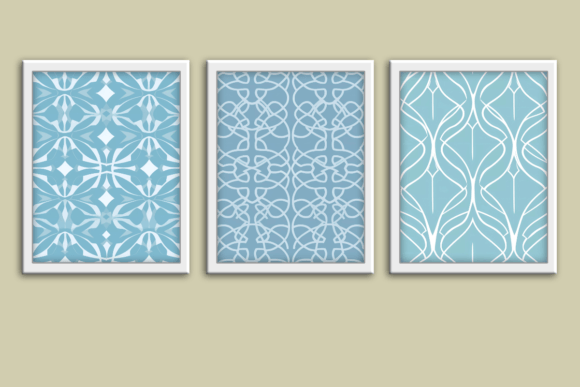 Download Light Blue Pattern Wall Art Prints - Print Collection